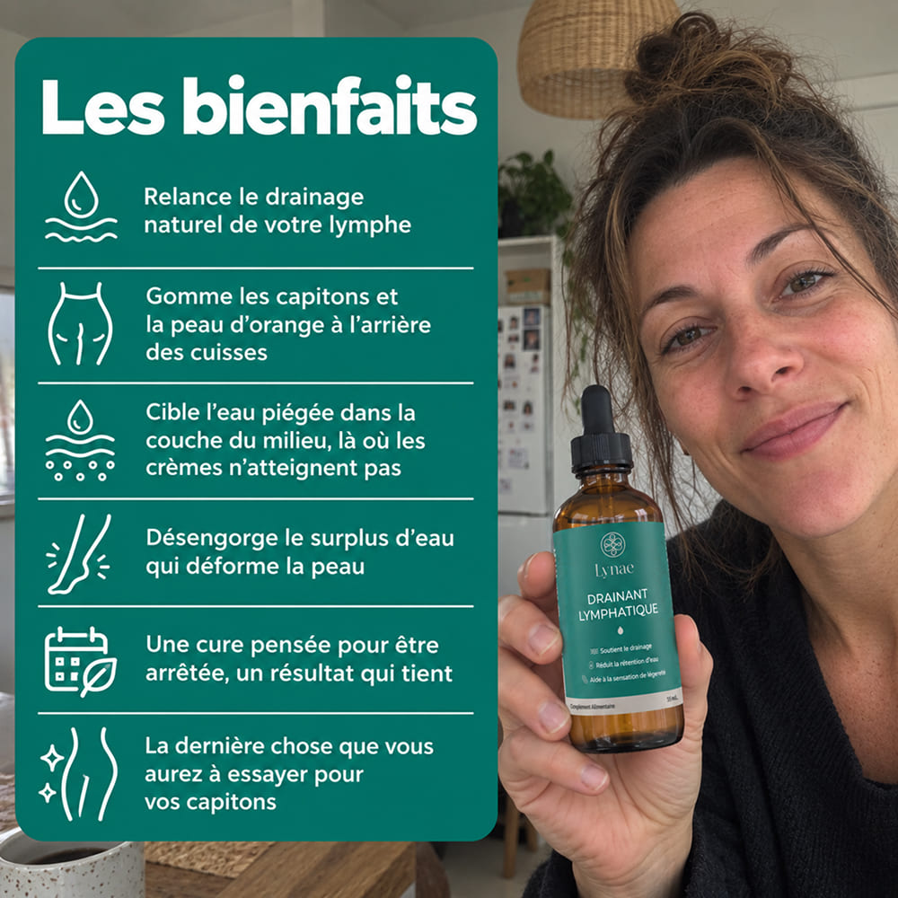 Lynae - Drainant Lymphatique - Cellulite